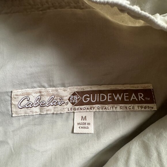 Cabela's Pants Mens Medium 32x27 Mid Rise Convertible Nylon Guidewear UPF 25+ - Picture 5 of 13